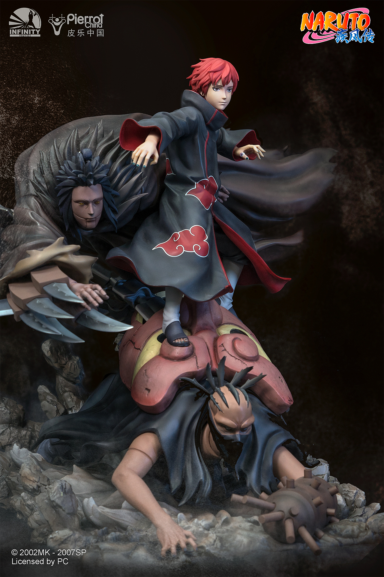 【开天火影忍者系列雕像·赤砂之蝎】（图ZMTM0MTM2ODc2） - 手办/模玩 - 站酷设计师开天工作室原创素材 - 站酷ZCOOL