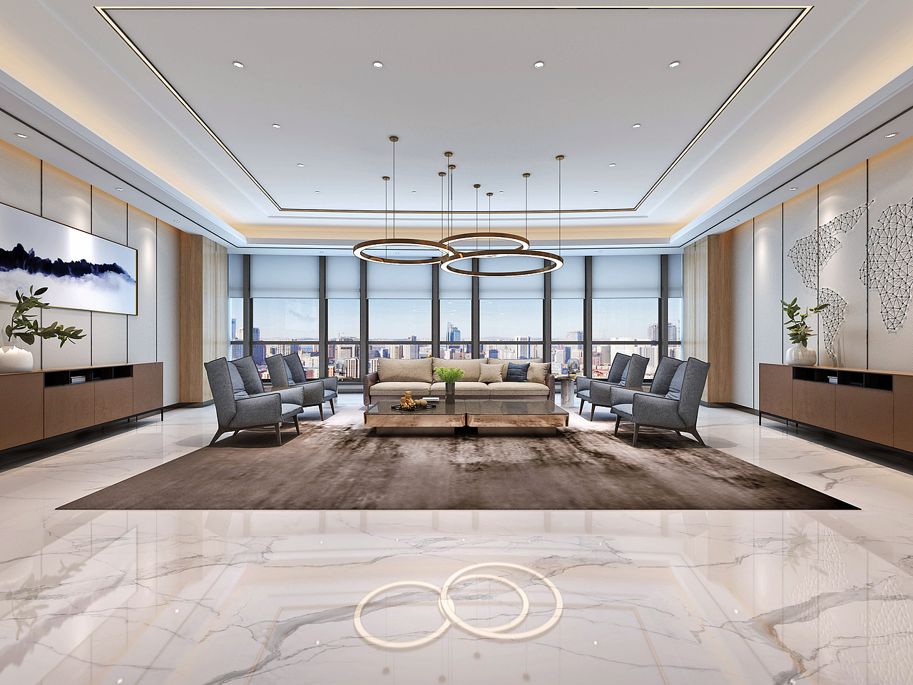 山东卫东化工办公楼设计案例