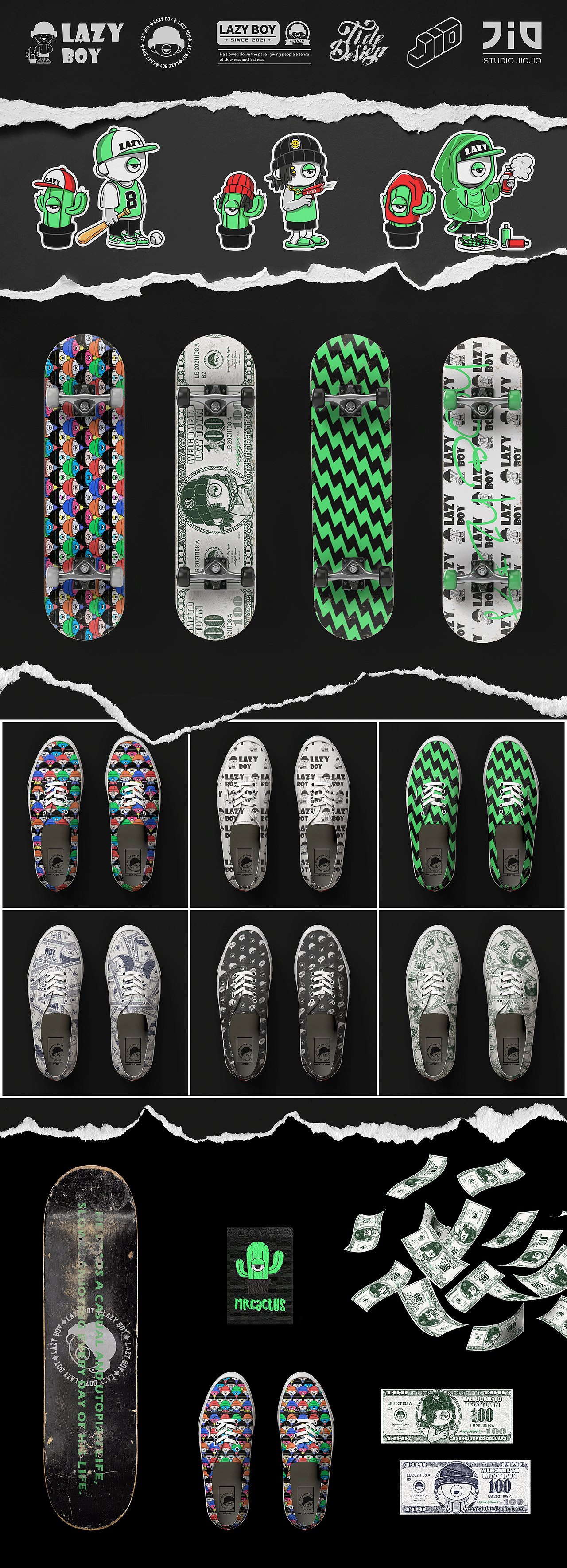 《LAZY BOY》个人IP作品集