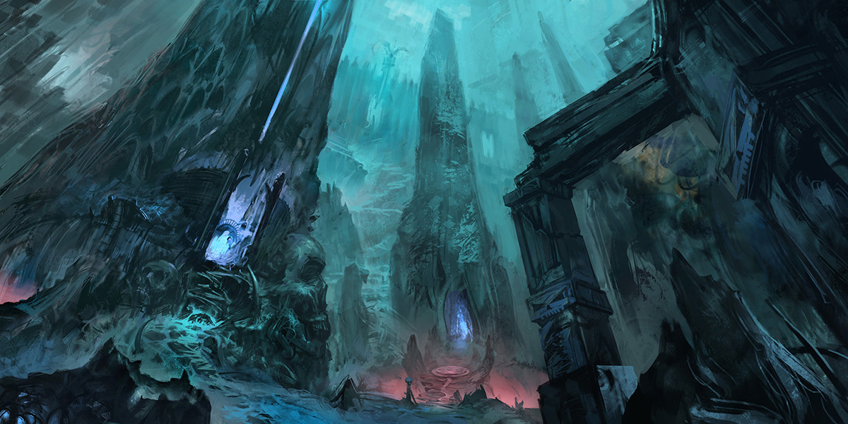 手游游戏场景绘画二|插画|概念设定|沁春游 - 原创作品 - 站酷 (zcool