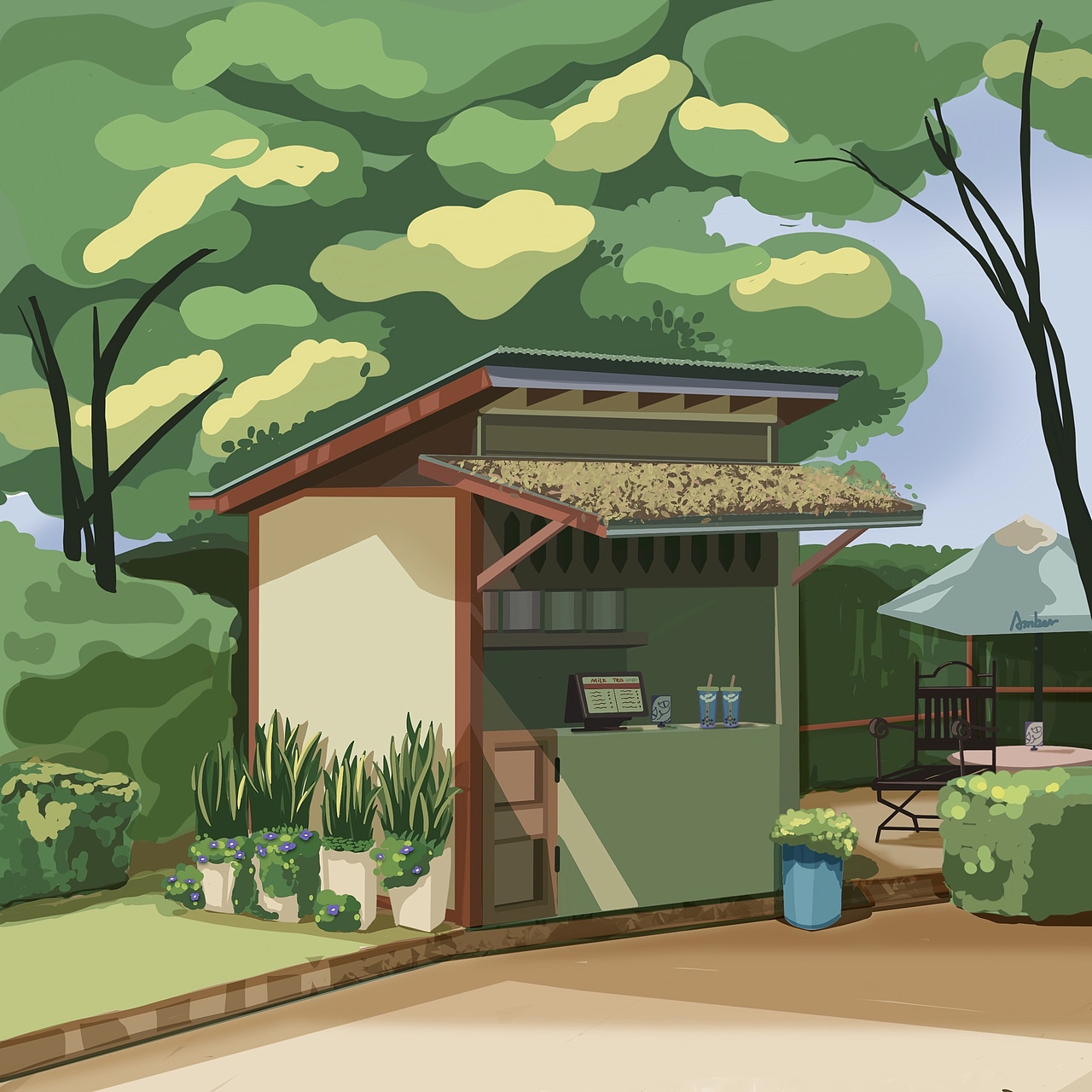 小屋（图ZMjAxNzk4MjQ4） - 创作习作 - 站酷设计师混沌小馄饨原创素材 - 站酷ZCOOL