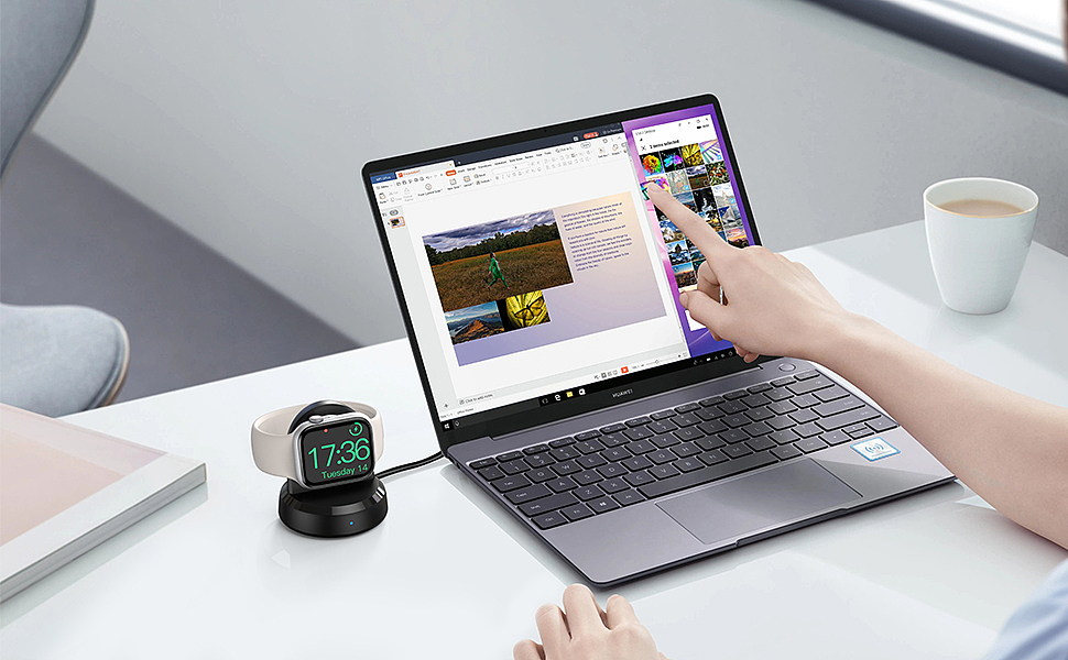 Apple watch 无线座充亚马逊套图