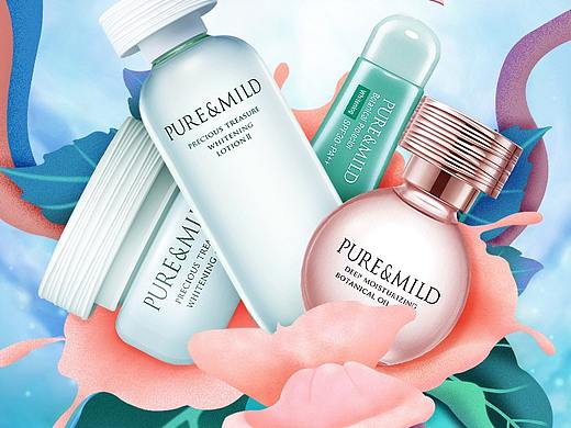 護(hù)膚品首頁(yè)（無(wú)線端）（個(gè)人主頁(yè)-ZMzM4MzUzMDg=） - 移動(dòng)端網(wǎng)頁(yè) - 站酷設(shè)計(jì)師承蒙厚愛(ài)呀原創(chuàng)素材 - 站酷ZCOOL