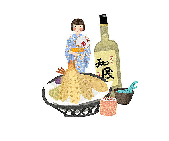 深圳世纪汇手绘美食地图