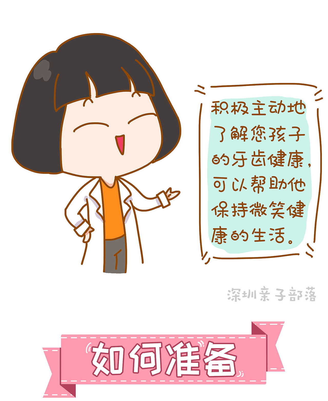 医生妈妈 | 看牙医要从娃娃抓起！