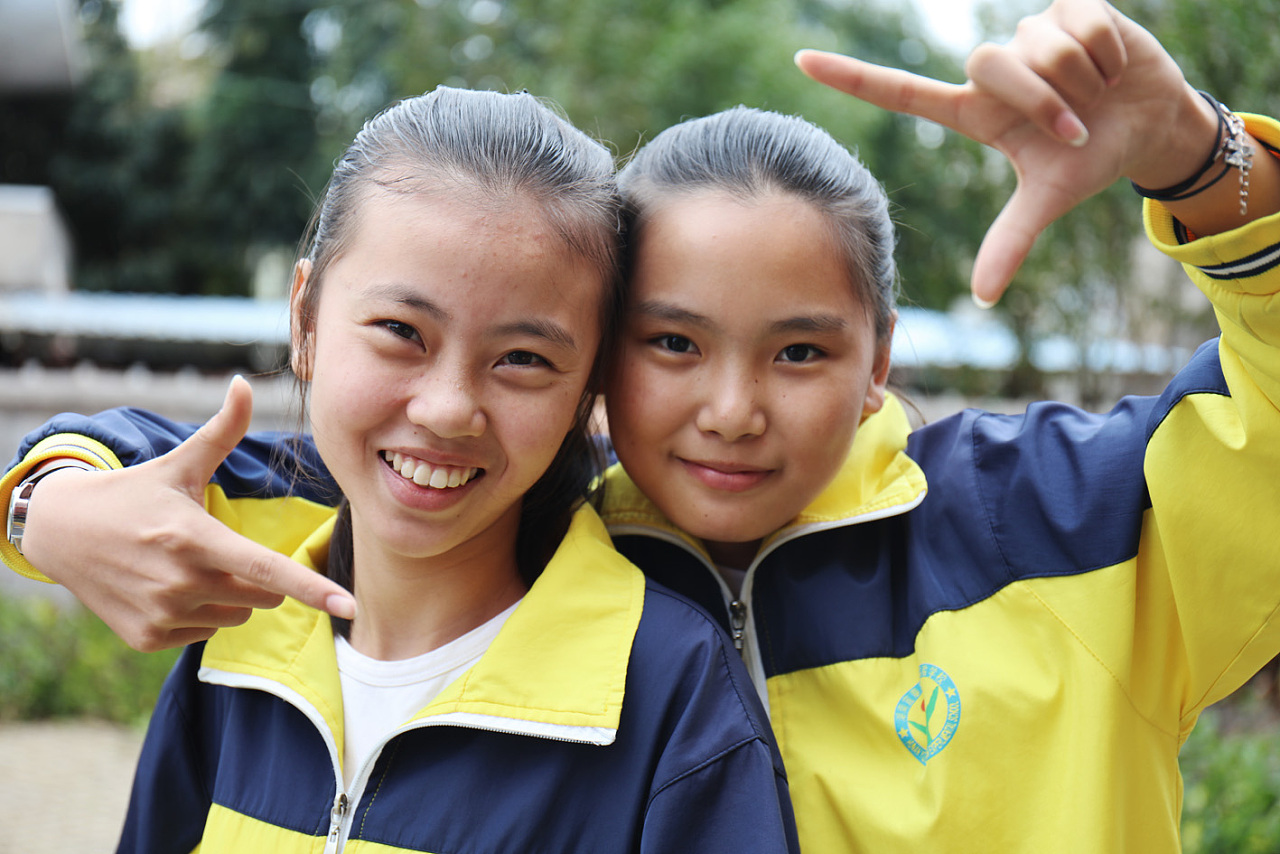 定格的青春记忆|拍摄思源学生笑脸创意合影青春摄影