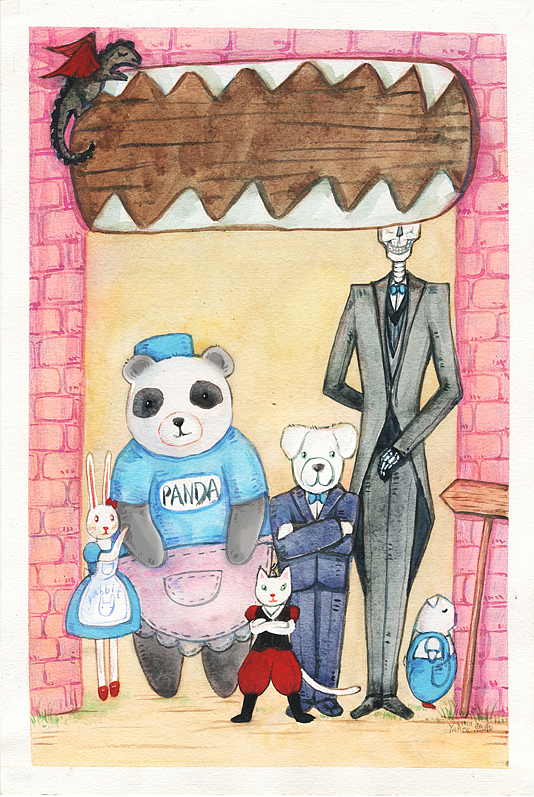 粉蓝绿（图ZMjI0ODA4MDY4） - 儿童插画 - 站酷设计师Yahee鸦和原创素材 - 站酷ZCOOL