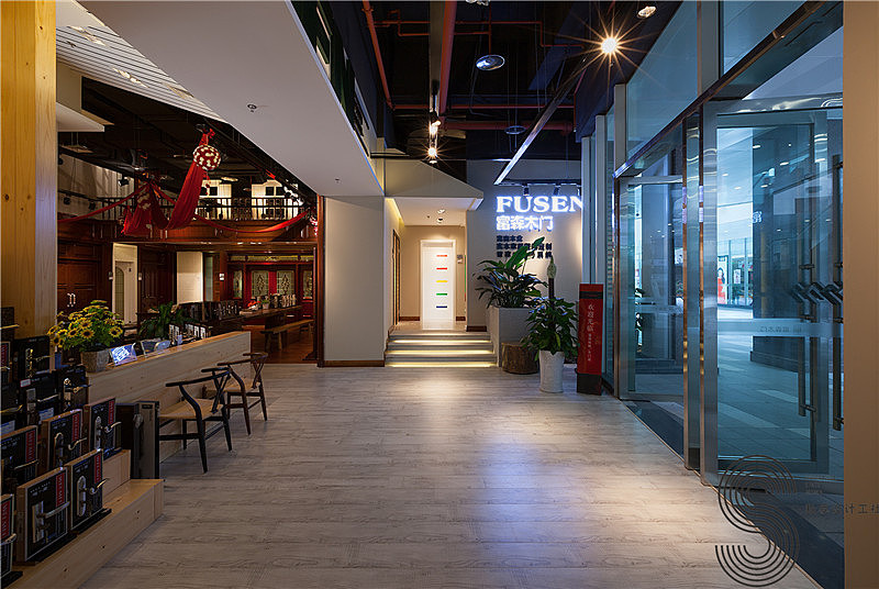 富森木门北门富森美家居旗舰店室内设计（图ZNDQ4NDc3NDg=） - 家装设计 - 站酷设计师成都私享设计工社原创素材 - 站酷ZCOOL