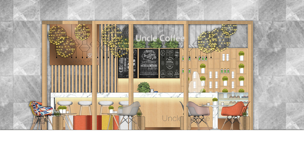 昆山安寇咖啡店设计