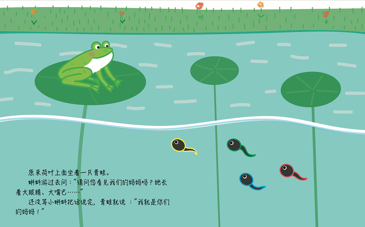 小蝌蚪别着急找妈妈