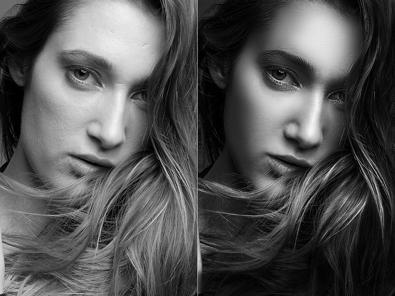 个人黑白光影素描关系练习