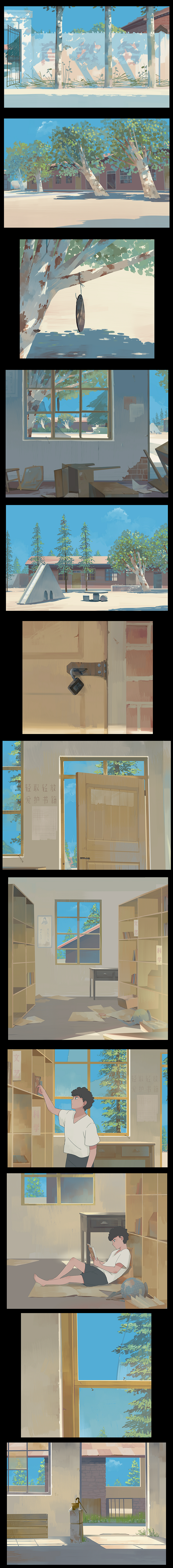 《青空·彼岸》 漫画1～4话完整版（图ZNzMyMDQ2OTI=） - 创作习作 - 站酷设计师邦乔彦原创素材 - 站酷ZCOOL