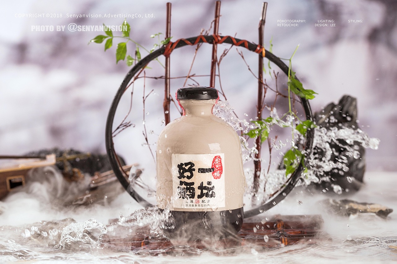 把酒望远山-金六福（图ZMTI3NzQ3MjI4） - 产品摄影 - 站酷设计师森焱摄影原创素材 - 站酷ZCOOL