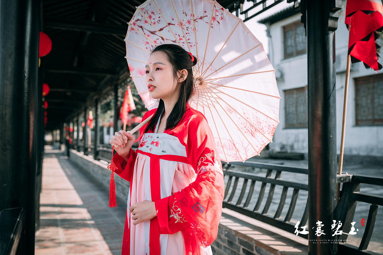 《红裳碧玉》-2019第一组照片（图ZMTQzNDA3OTky） - 人像摄影 - 站酷设计师贱贱Jesse原创素材 - 站酷ZCOOL