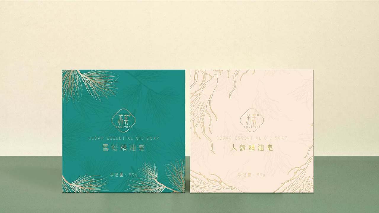 精油皂包装（图ZMjM4NjA5MDYw） - 包装 - 站酷设计师猫头鹰7原创素材 - 站酷ZCOOL