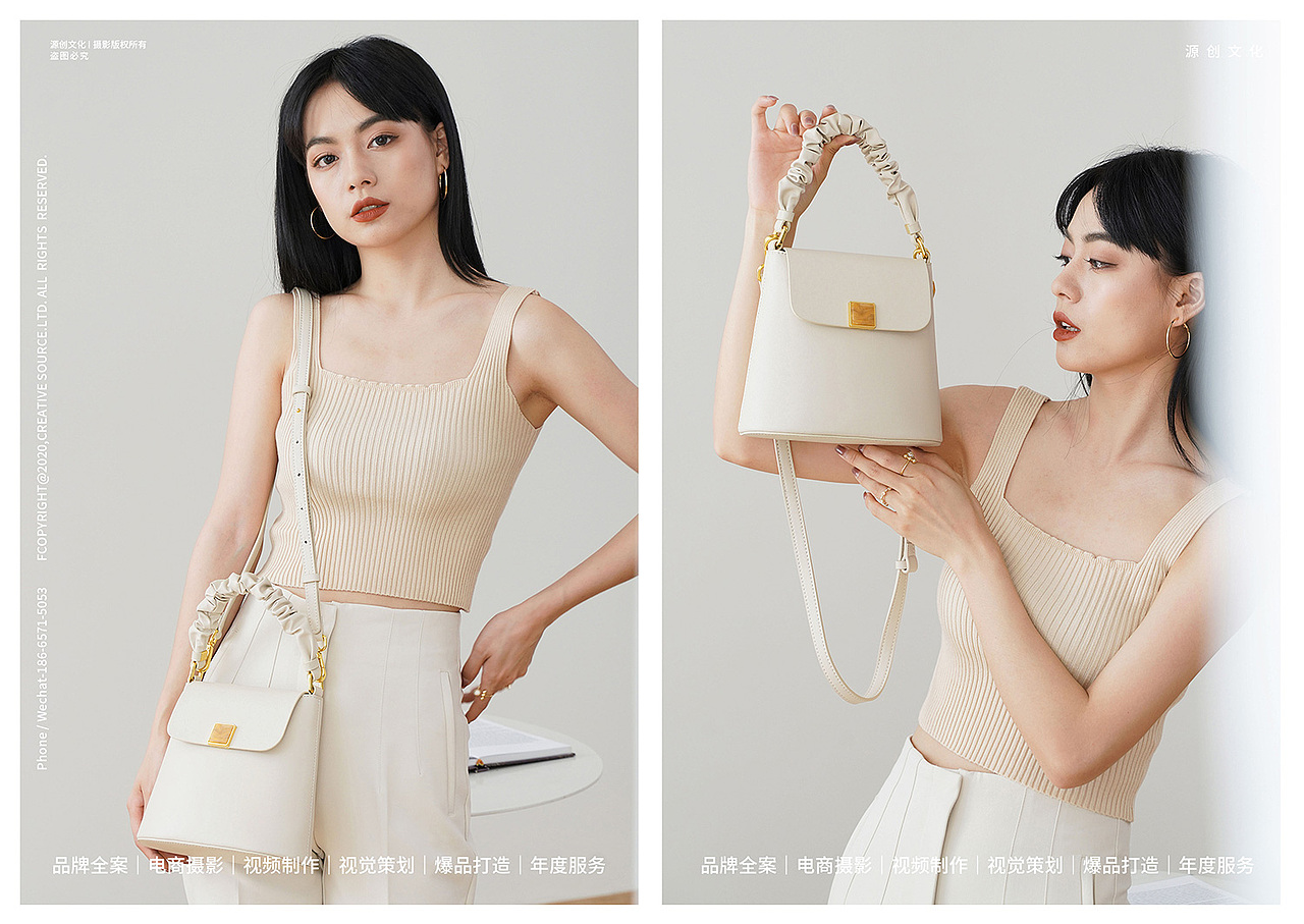 电商摄影｜箱包摄影｜女士手袋风格调性拍摄（图ZMjUyMDY2NTMy） - 人像摄影 - 站酷设计师源创视觉原创素材 - 站酷ZCOOL