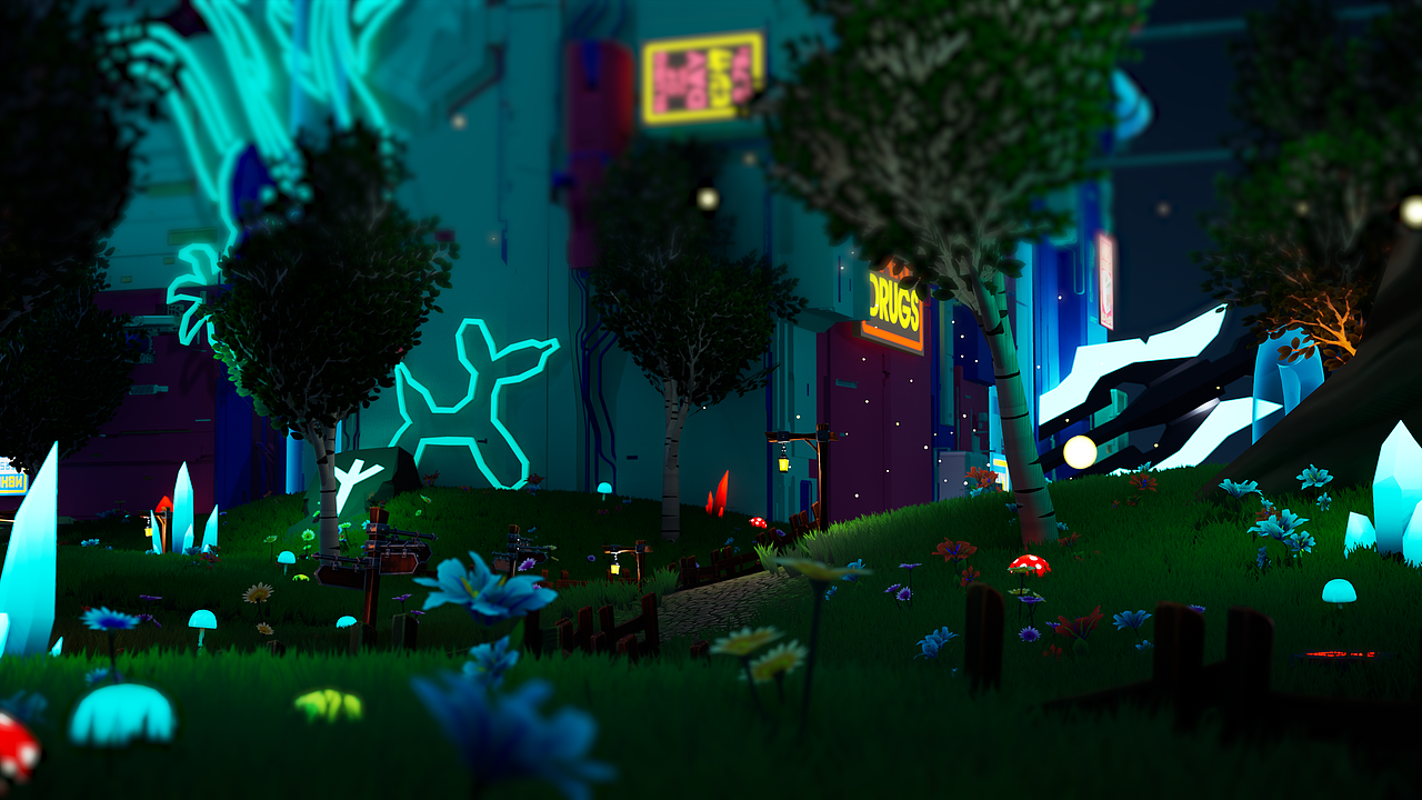 违规建筑（虚幻4版）（图ZMjA5NjU1NjIw） - 场景 - 站酷设计师HM小超原创素材 - 站酷ZCOOL