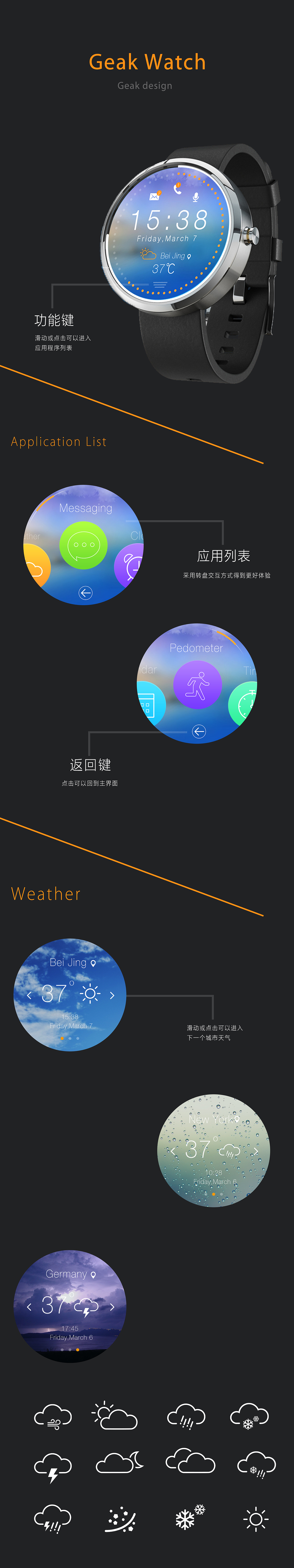 Geak Watch Design（图ZMTg1NTM2NzY=） - APP界面 - 站酷设计师sai6679原创素材 - 站酷ZCOOL