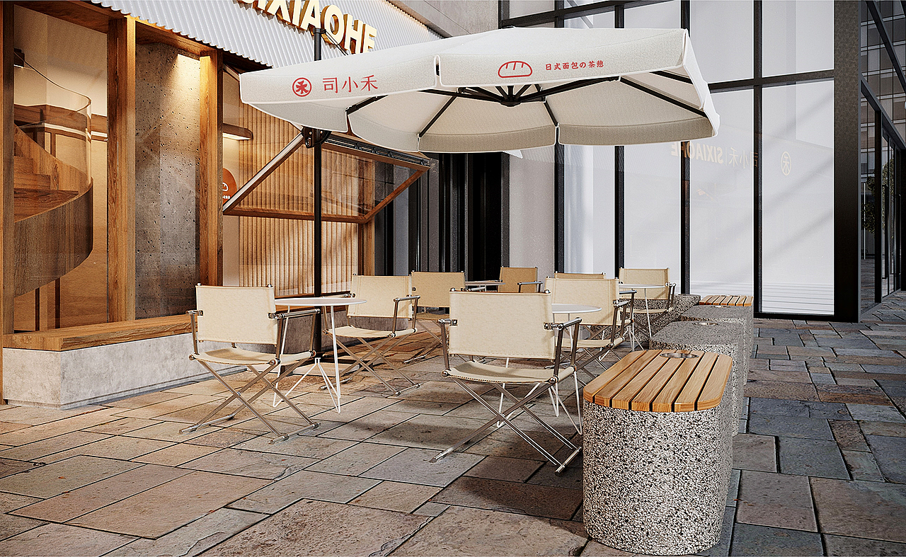 司小禾·鄞州宝龙店 | 魔戏空间设计案例(图ZMjg1NjI0NjQ0) - 酒店餐饮设计 - 站酷设计师魔戏空间设计原创素材 - 站酷ZCOOL