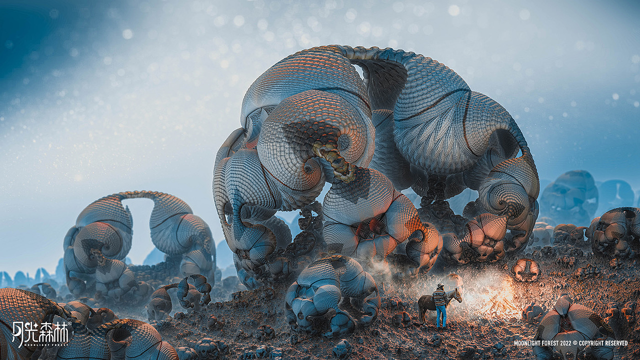 [分形插画]七彩国度 vol.09（图ZMjkxODc4NDA4） - 商业插画 - 站酷设计师春和绘原创素材 - 站酷ZCOOL