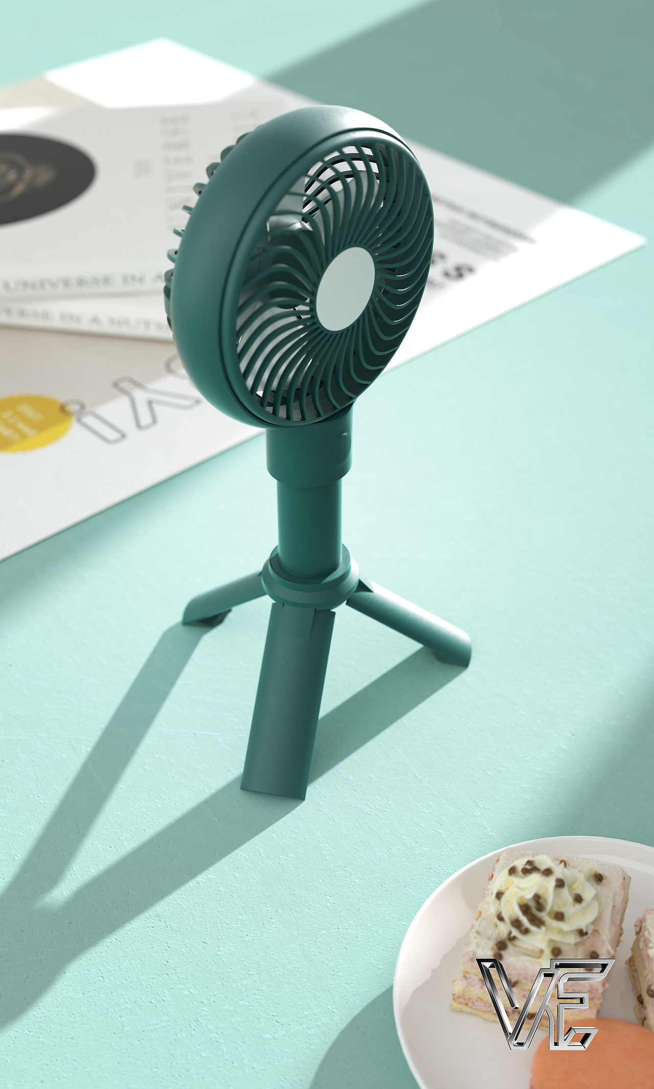 风扇3D建模设计效果图（图ZMzcxNjMyMjM2） - 产品 - 站酷设计师上海威扶成原创素材 - 站酷ZCOOL