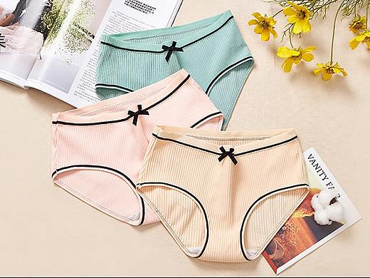 螺纹纯棉内裤海报banner