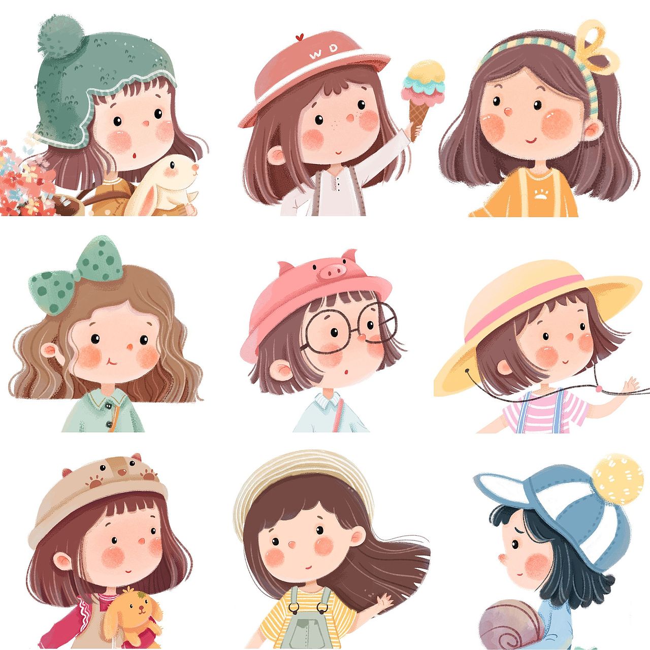 小人物-插画（图ZMTg3NjYxODY0） - 艺术插画 - 站酷设计师小赖弟弟原创素材 - 站酷ZCOOL