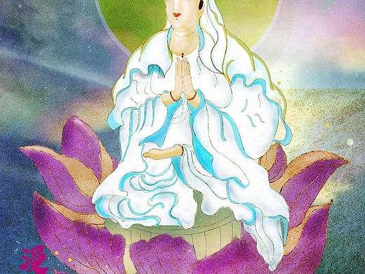 《南无阿弥陀佛》（个人主页-ZNjgyNTE3NTY=） - 商业插画 - 站酷设计师漫漫子麒原创素材 - 站酷ZCOOL