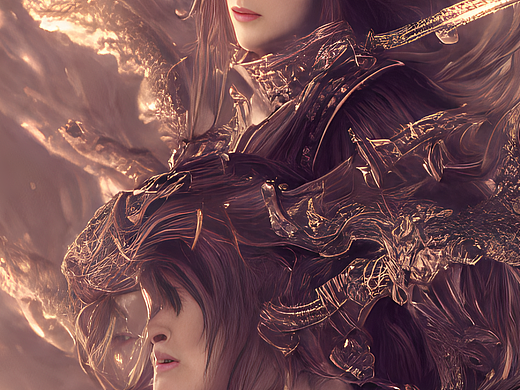 #站酷梦笔#幻想人物，详细的，错综复杂，高度详细的，