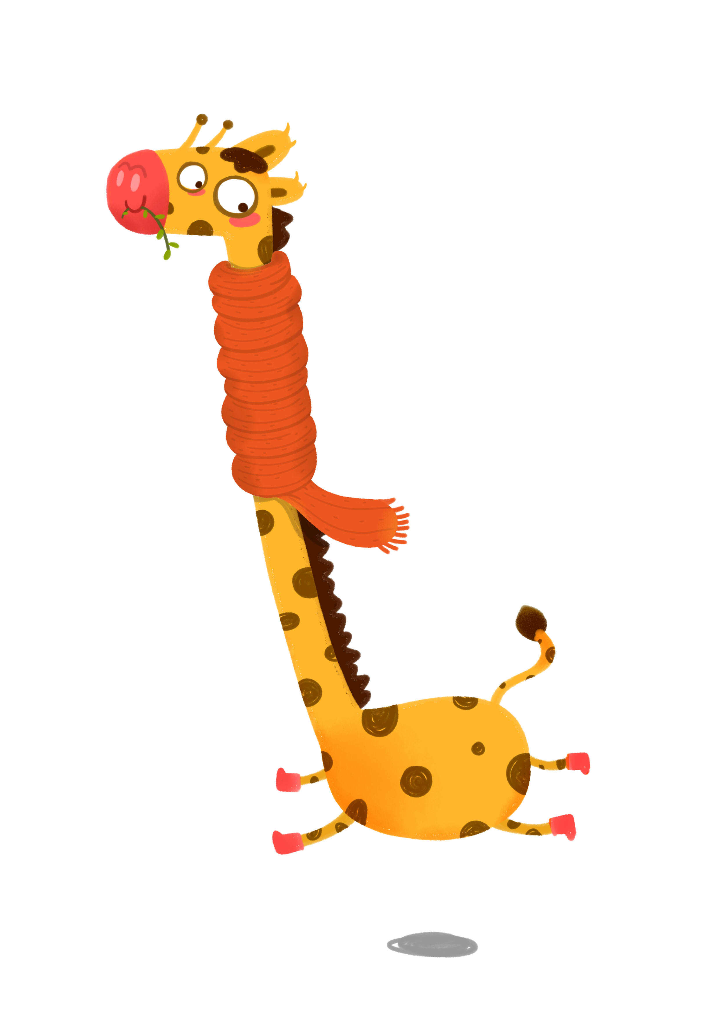 《奇妙的朋友》动物插画设计