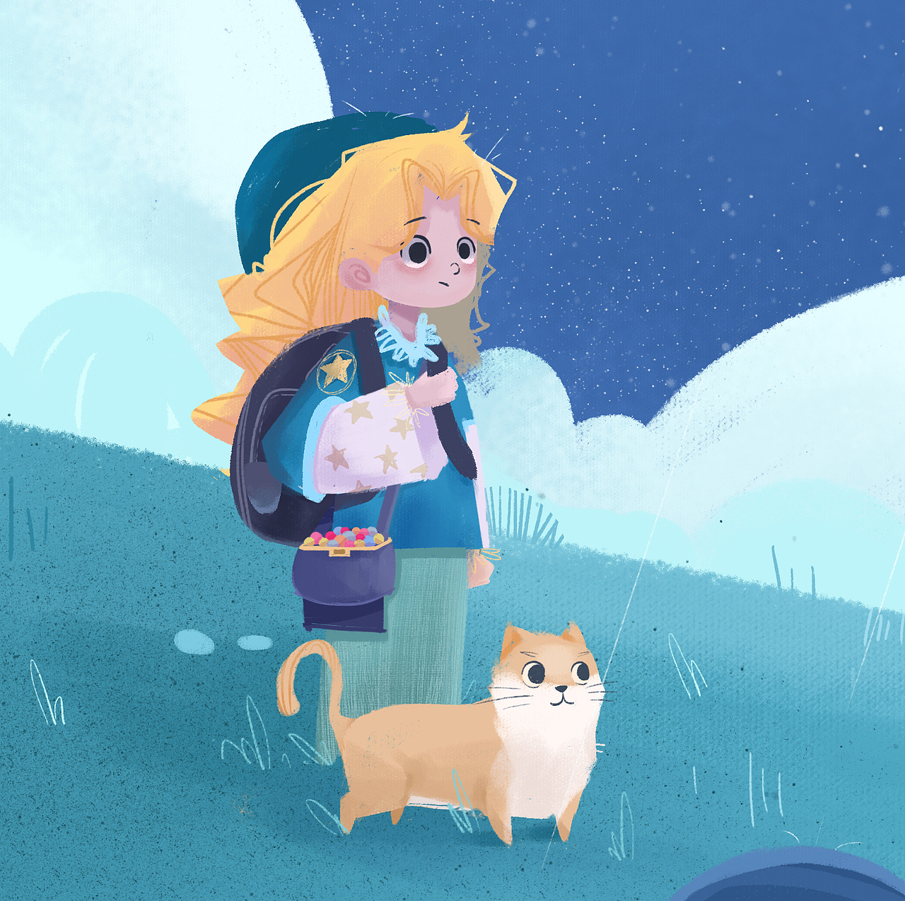 |原创插画|长者森林