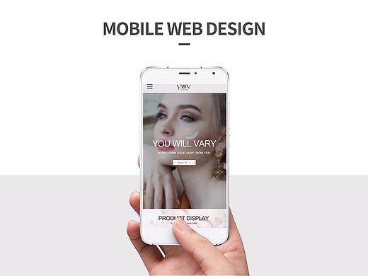 【手機端】化妝品英文官網（個人主頁-ZMzAzMTUxODA=） - 移動端網頁 - 站酷設計師CrazyMay原創(chuàng)素材 - 站酷ZCOOL