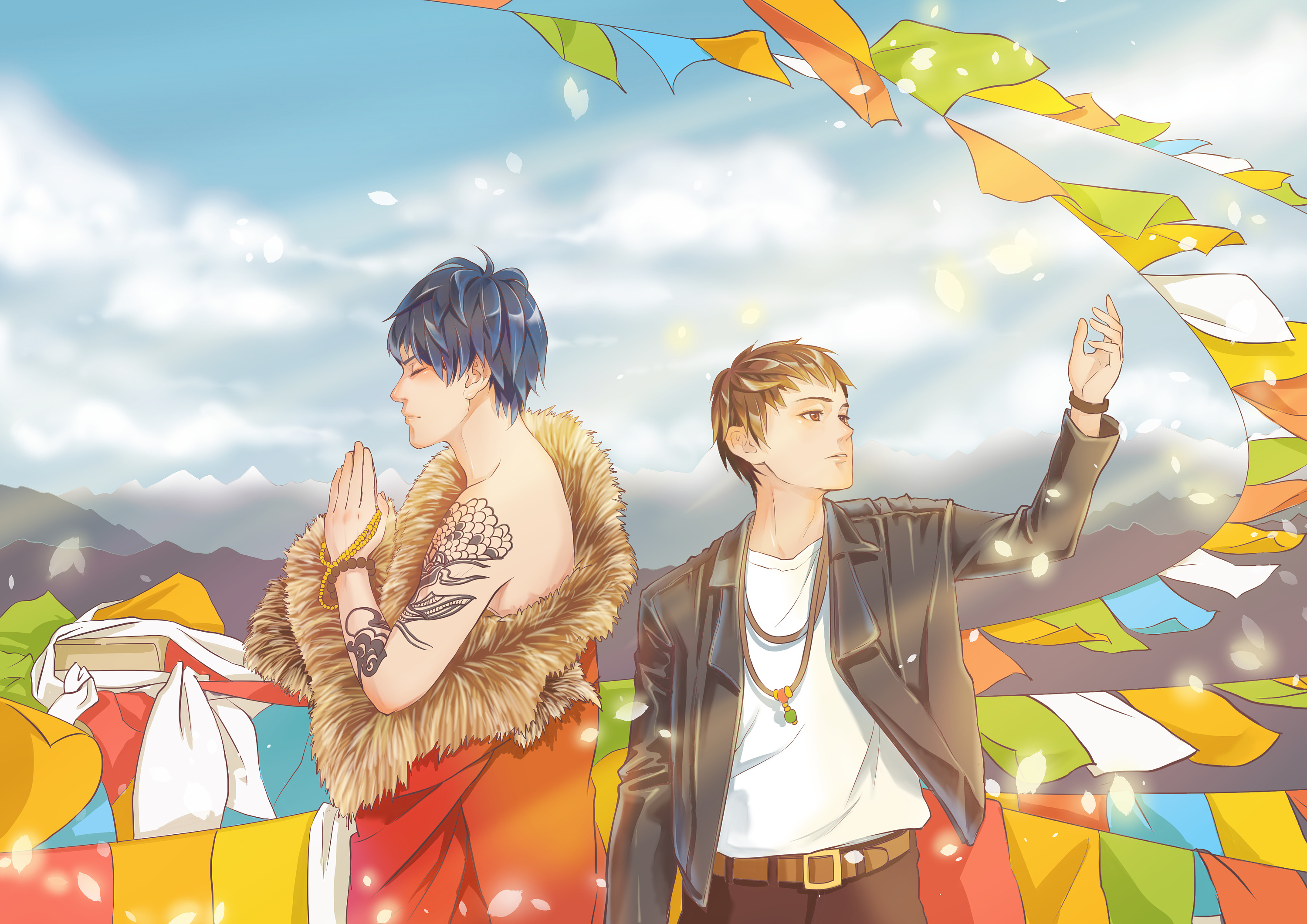 盗墓笔记明信片|插画|商业插画|molimogu - 原创作品 - 站酷 (zcool)