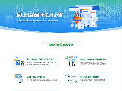 电商平台介绍长图