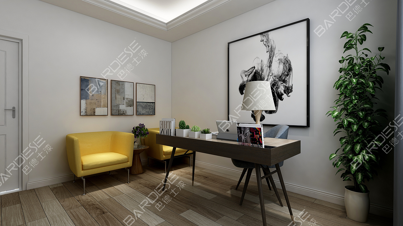 巴德士艺术漆—酷家乐场景（六）（图ZMjAyNjYyMzQ0） - 生活用品 - 站酷设计师巴德士原创素材 - 站酷ZCOOL