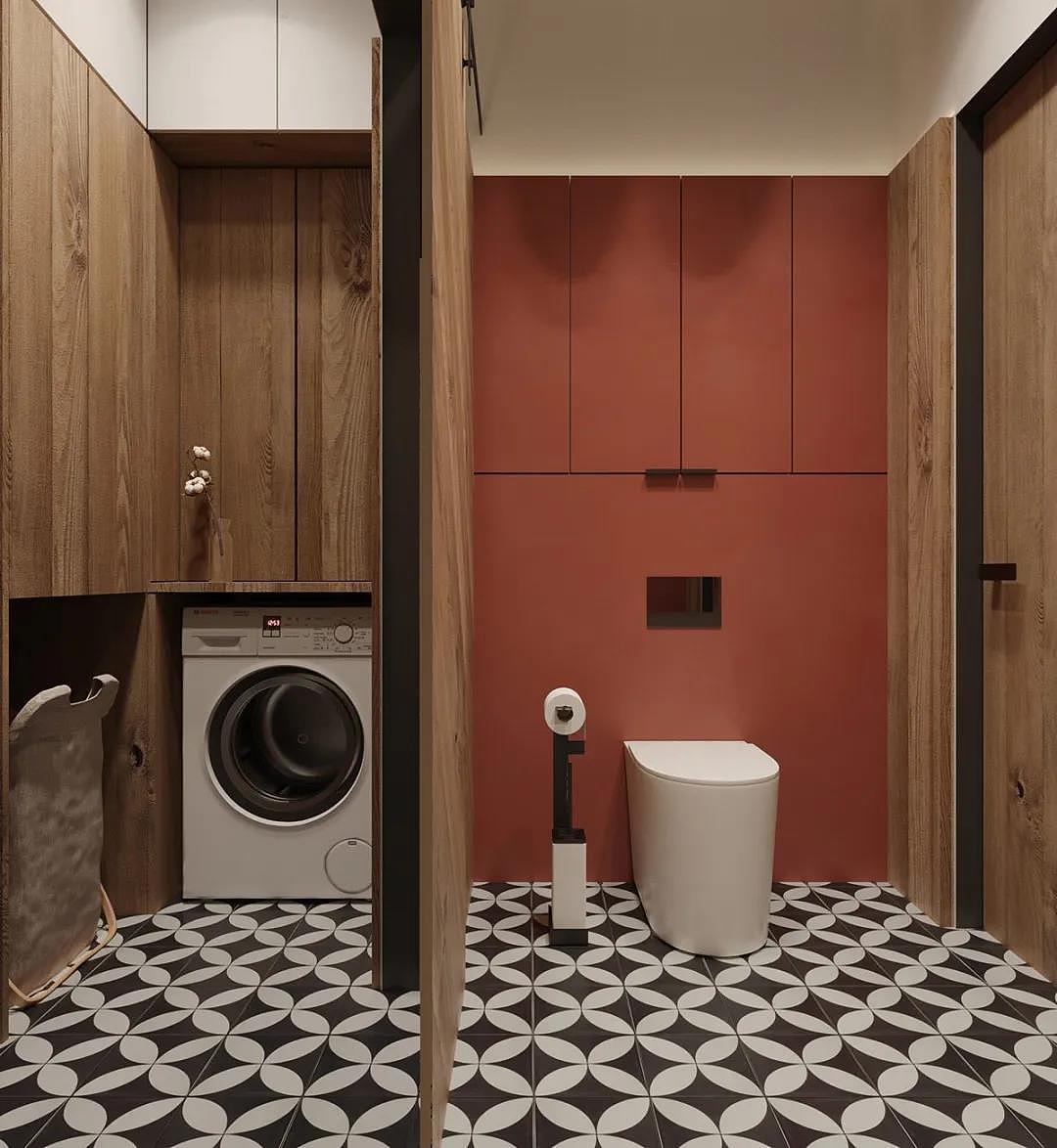 乌克兰86平现代复式装修,别致美观