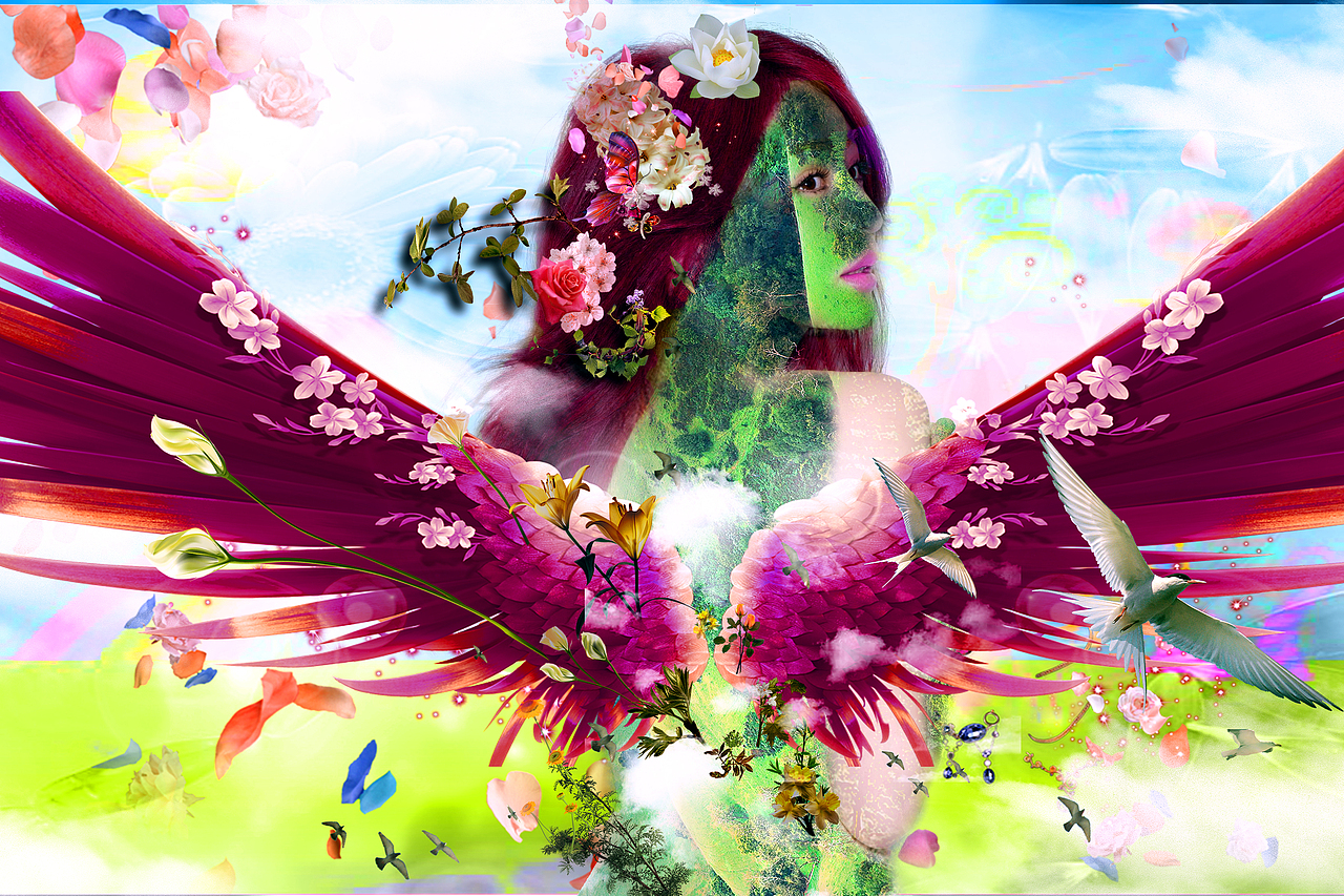 花仙子|平面|海报|z创意_原创作品-站酷zcool