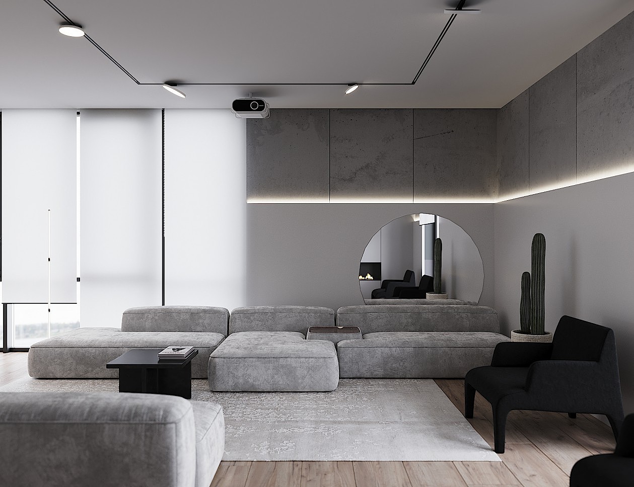 水泥灰调子充满浪漫范儿