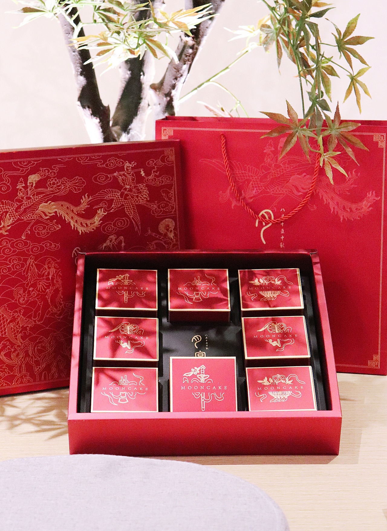 中秋礼盒原创设计三（图ZMTcyMjM1NTQ4） - 包装 - 站酷设计师墨法视觉原创素材 - 站酷ZCOOL