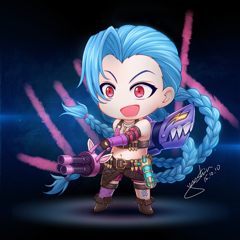 【金克丝】我给你数到三的时间!,三!