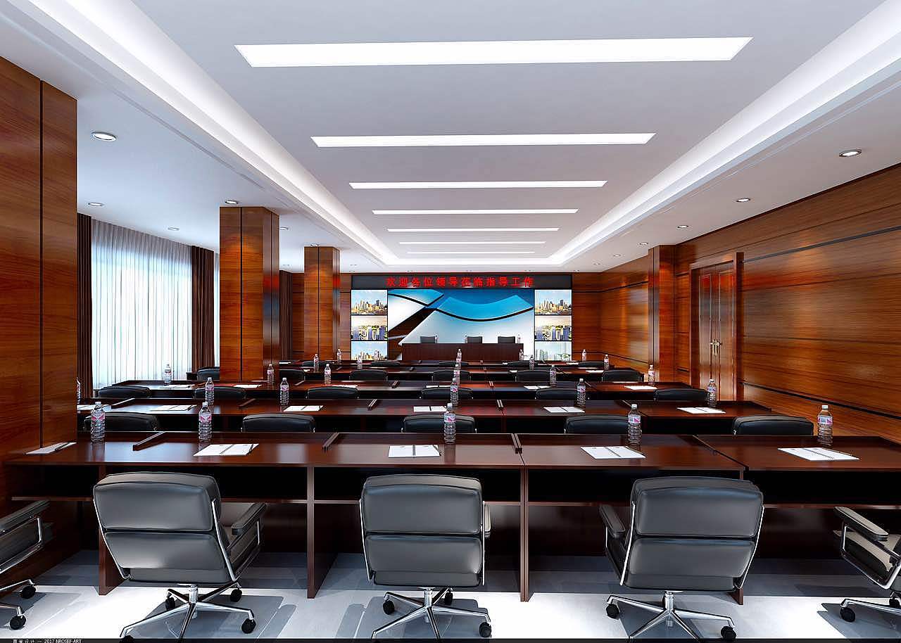 红案工作室-装修效果图政府办公大楼设计