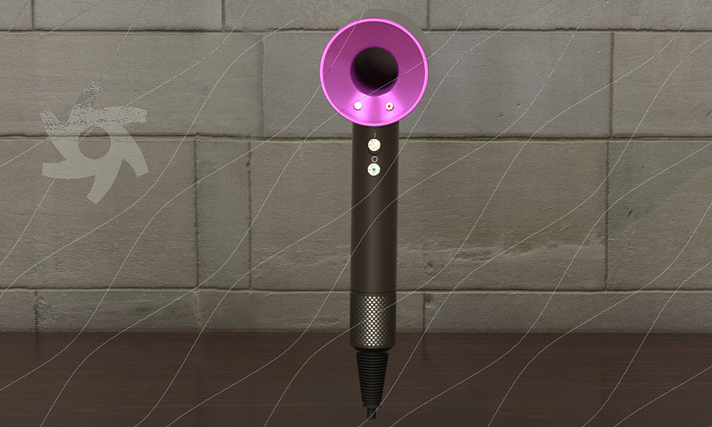 octane2019demo戴森吹风机（图ZMTg3Nzk2Njg0） - 产品 - 站酷设计师野比清一原创素材 - 站酷ZCOOL