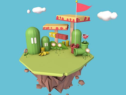 lowpoly（个人主页-ZNDk4NjY5NzI=） - 场景 - 站酷设计师秋水心原创素材 - 站酷ZCOOL
