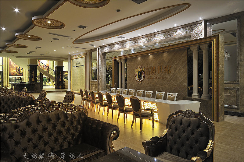 郑州售楼部装修设计公司&{富贵世家售楼部设计实景图）（图ZMTk0OTIwMDg=） - 家装设计 - 站酷设计师李铭人原创素材 - 站酷ZCOOL