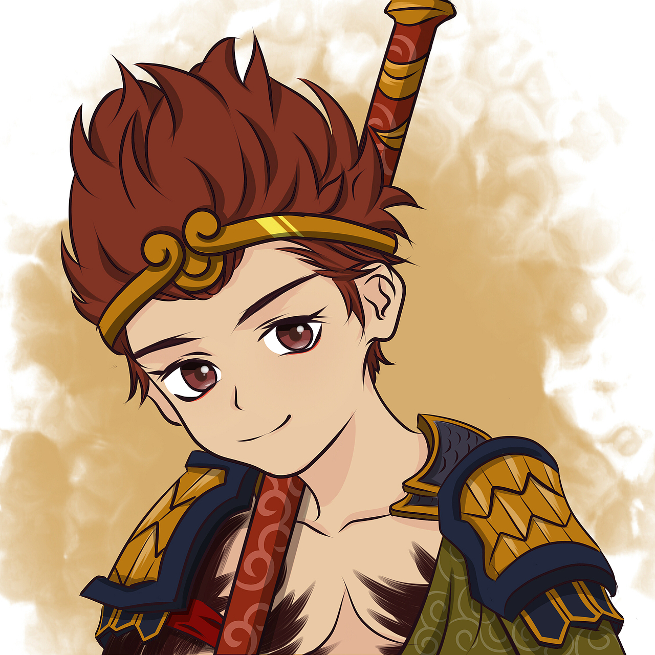 小菜喵手绘dota2英雄头像