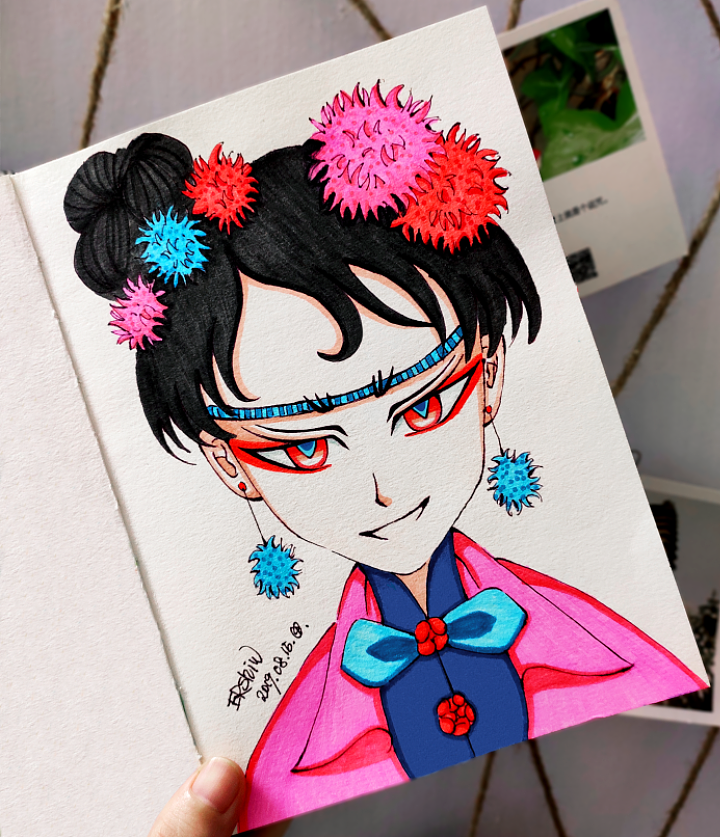 【马克笔手绘插画】-总集