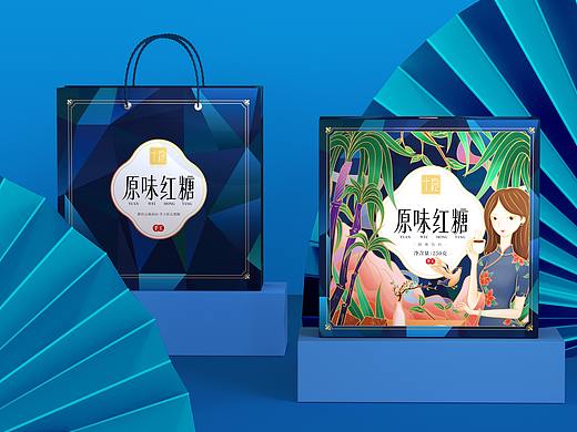 十方记红糖礼盒设计