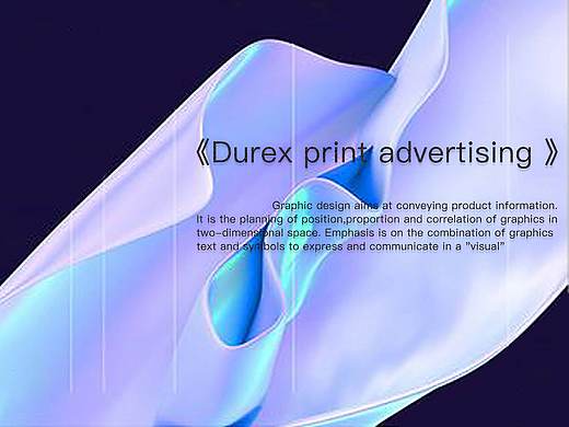 《Durex print advertising 》