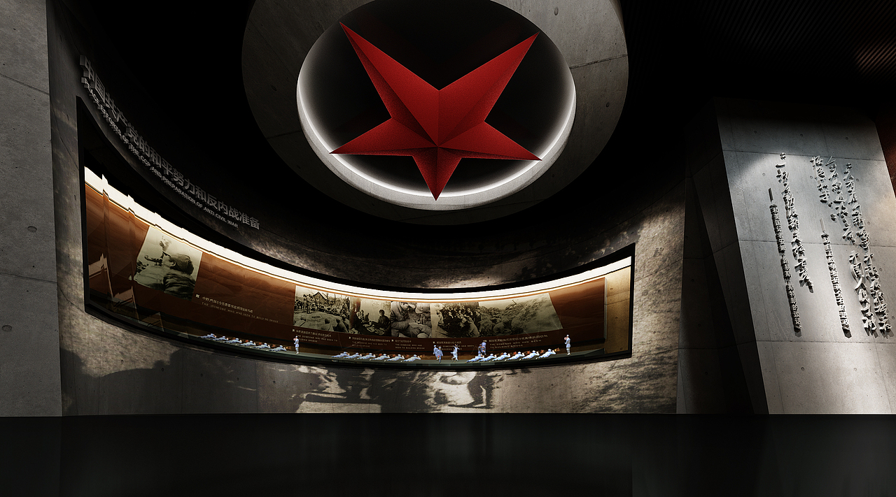 宿北大战纪念馆（图ZMTYzNDI5Njk2） - 展陈设计 - 站酷设计师江边水清原创素材 - 站酷ZCOOL
