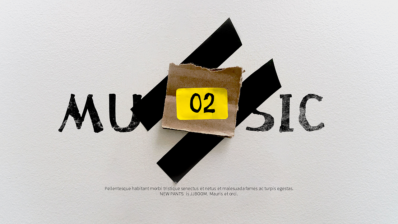 乐队的夏天主题PPT模板-新裤子（图ZMjE4MjkzMTI4） - PPT/Keynote - 站酷设计师Simon_阿文原创素材 - 站酷ZCOOL